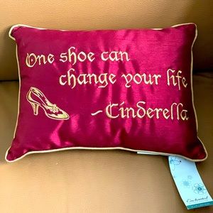 NWT Enchanted Accent Pillow, Cinderella